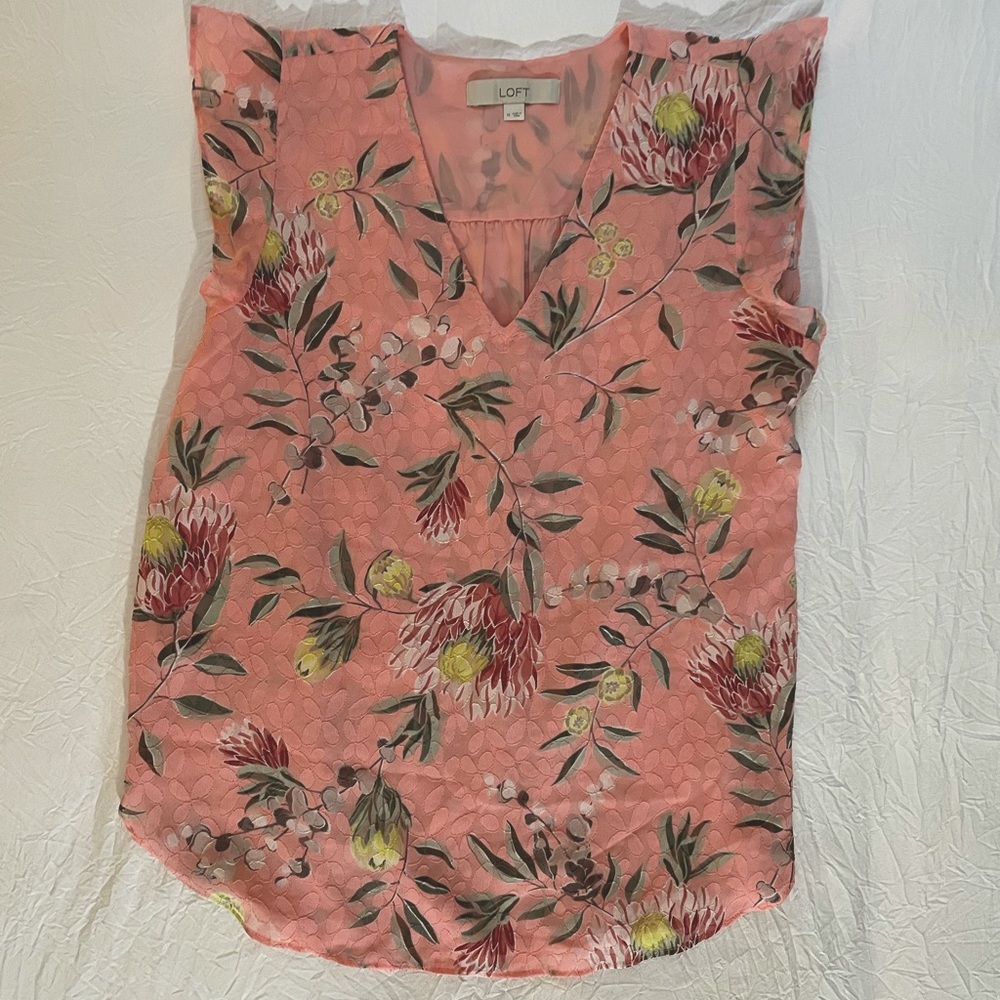 Loft Floral Blouse